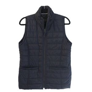 Navy Quilted Vest